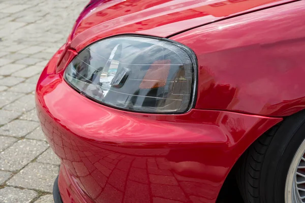 Luz Delantera Del Coche Parachoques — Foto de Stock