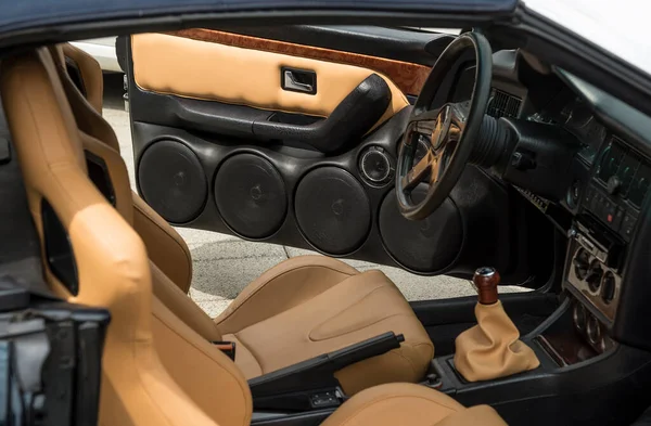 Built Speakers Car Door — Stock Photo, Image
