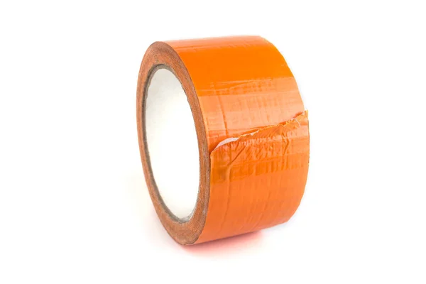 Neon Duck Tape White Background Visible Concept — Stock Photo, Image