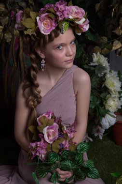 çiçek kız