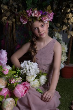 çiçek kız