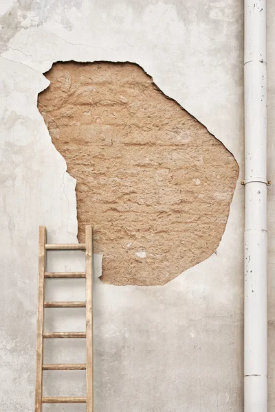 Grange cracked wall — Stock Photo, Image