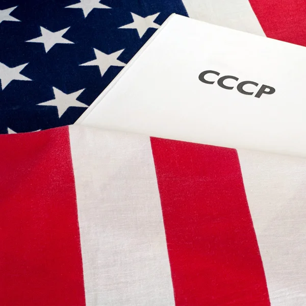 Cold war USA and USSR — Stock Photo, Image