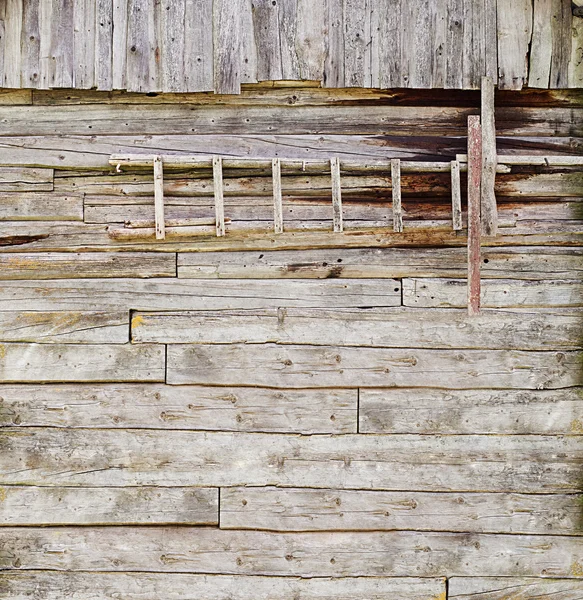 Drabina drewniana — Zdjęcie stockowe