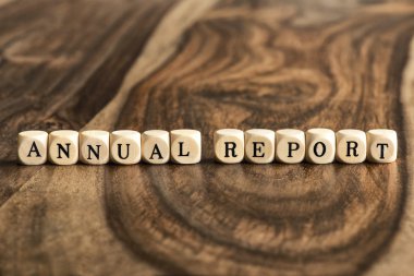 Ahşap küpleri Word yıllık raporu