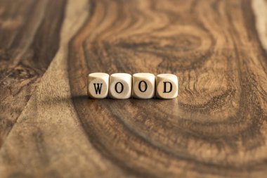 Word ahşap tahta küpleri