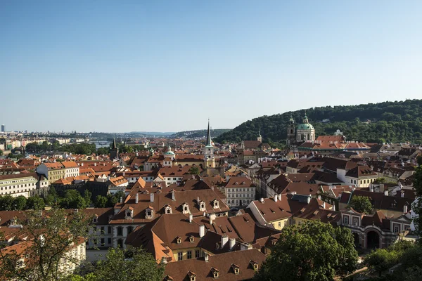 Vista sui tetti del centro storico — Foto Stock