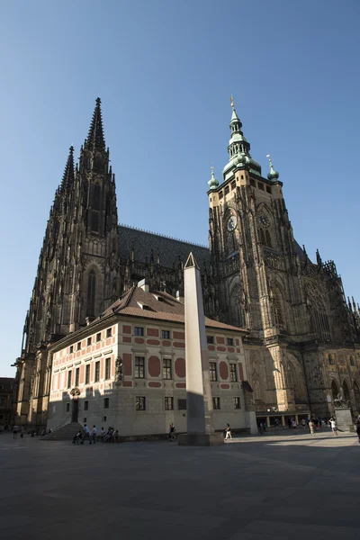 St. Vitus Cathedral in Prague, Czech Republic Stock Image