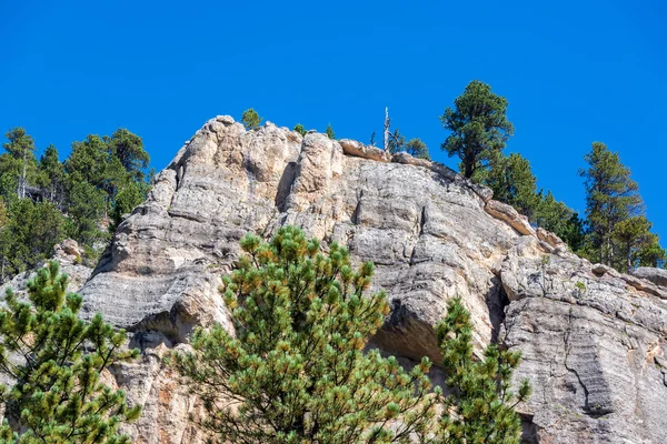 Rotswand in zuiden Piney Canyon — Stockfoto