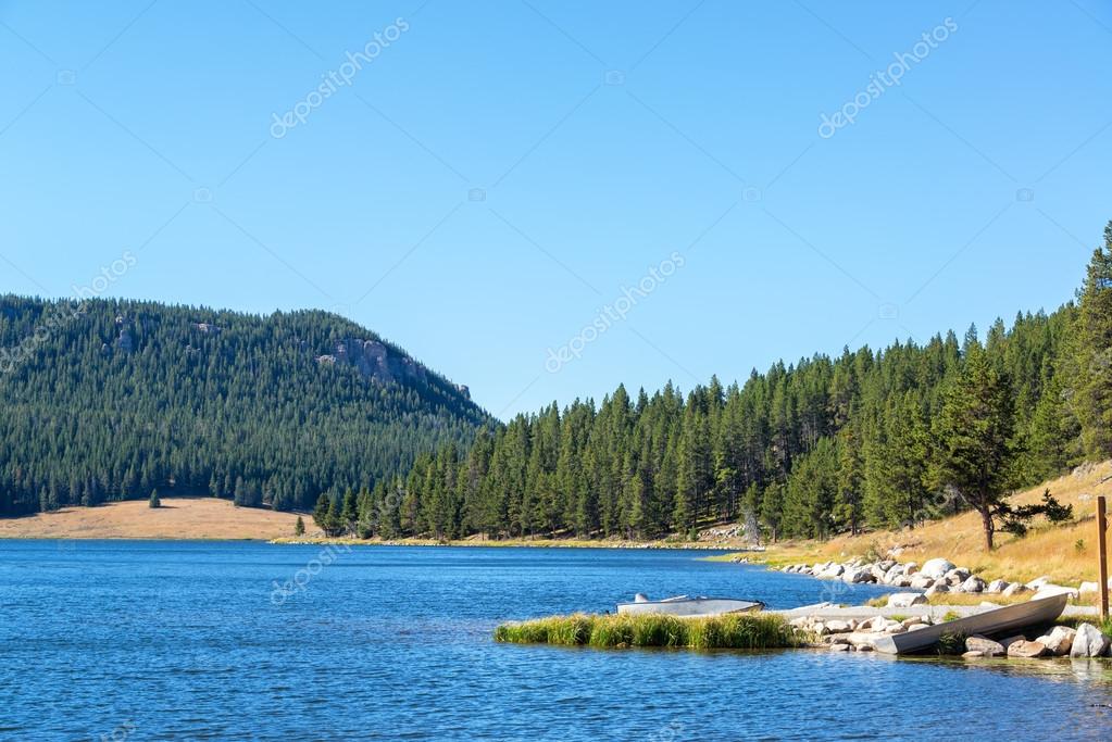 Vista para o Lago Meadowlark — Stock Photo © jkraft5 102919172