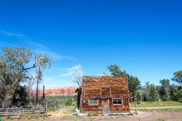Clădire abandonată în Wyoming — Fotografie, imagine de stoc