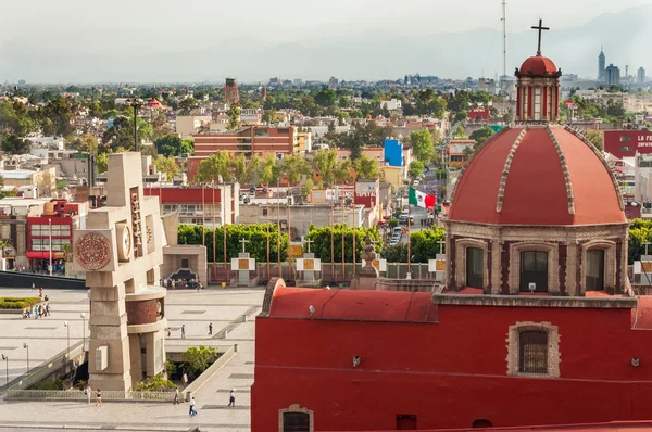 Basilica of Guadalupe Area — Stock Photo, Image