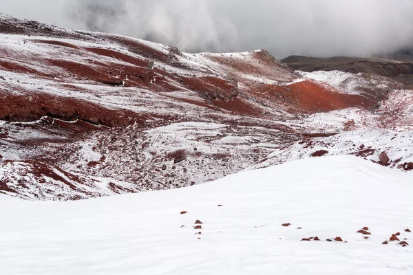 冷科托帕希火山景观 — 图库照片