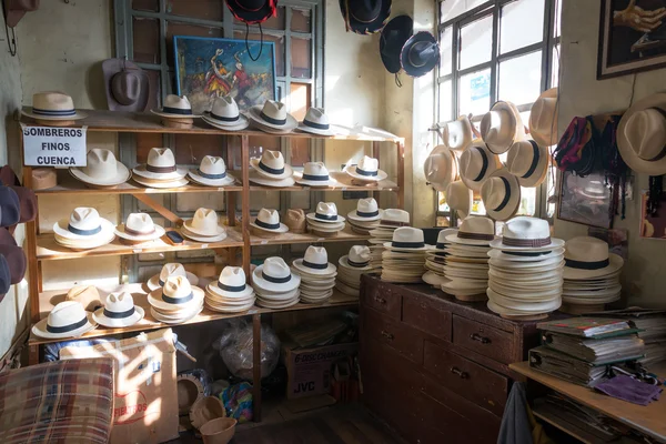 Panama Hat Shop — Stock fotografie