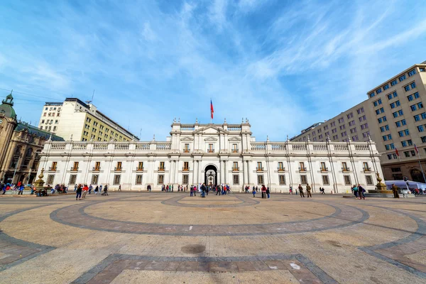 Plaza és az elnöki palota — Stock Fotó