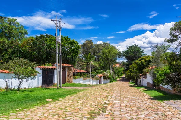 Street, Villa de Leyva — Stock Fotó