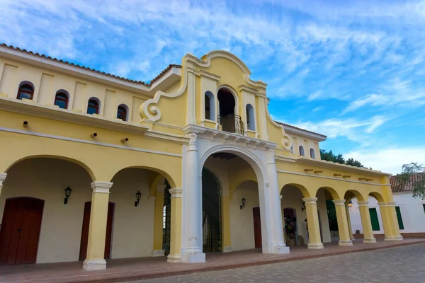 Zabytkowy rynek w Mompox, Kolumbia — Zdjęcie stockowe