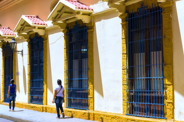 Pedestrians in Cartagena — Stock Photo, Image