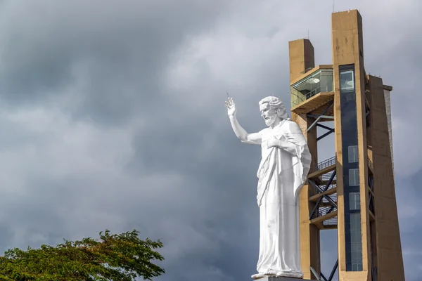 Büyük Jesus Statue görünümü — Stok fotoğraf