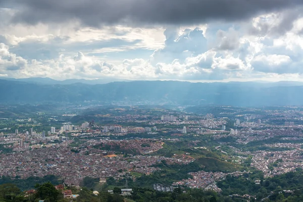 Bucaramanga Cityscape Vedeți — Fotografie, imagine de stoc