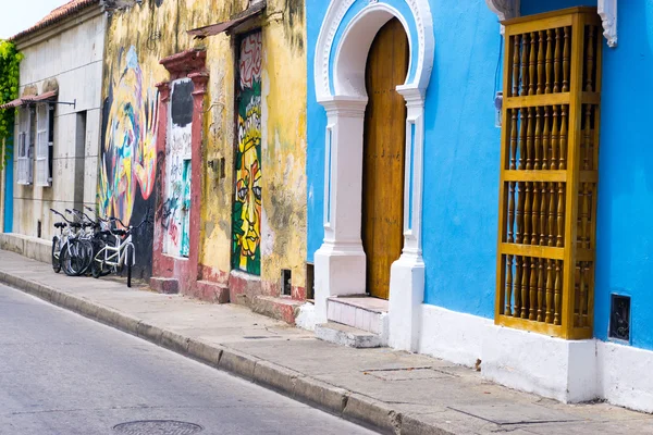 Cartagena Colombia Street View — Stock Photo, Image