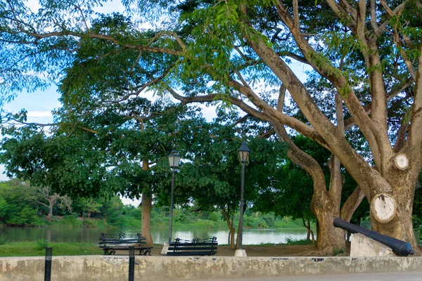 Mompox, Kolombiya Riverfront — Stok fotoğraf