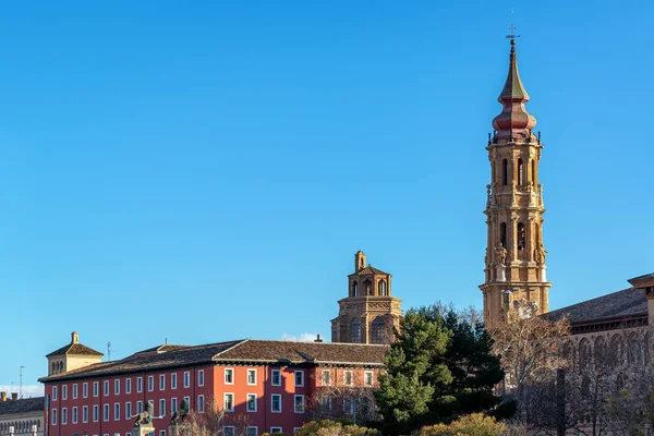 Historisch Cabildo Gebouw Het Prachtige Zaragoza Spanje — Stockfoto