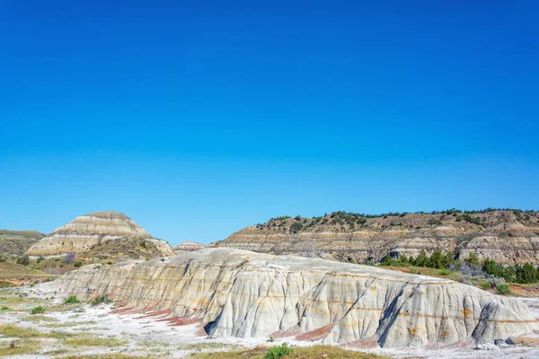 Landskap Theodre Roosevelt Nationalpark North Dakota — Stockfoto