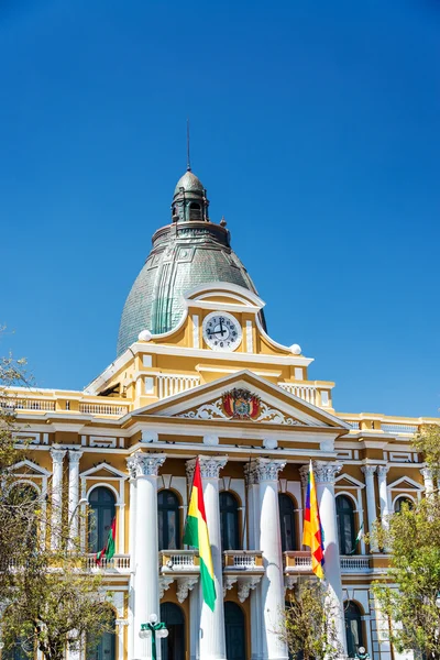 La paz, bolivia lagstiftaren byggnad — Stockfoto