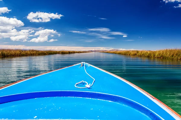 Lake Titicaca Canals — Stock Photo, Image