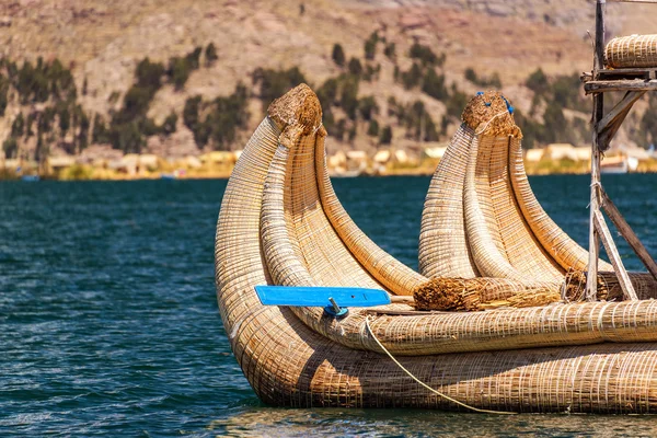 Schilfboot Nahaufnahme — Stockfoto