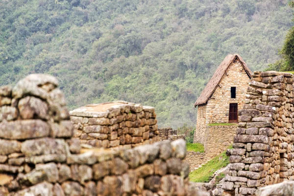 Руины Мачу-Пикчу — стоковое фото