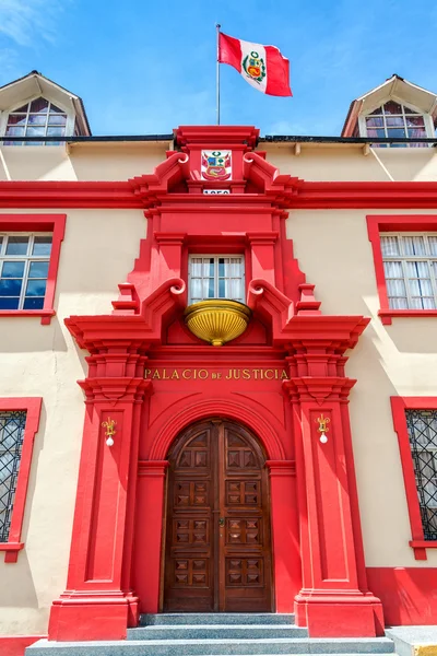 Palazzo di giustizia a Puno, Perù — Foto Stock