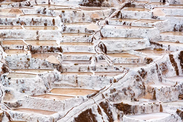 Соляные бассейны Перу — стоковое фото