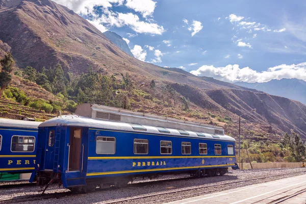 Tren a Machu Picchu — Foto de Stock