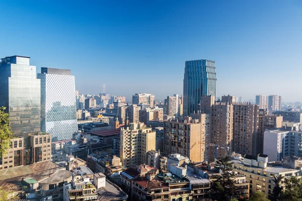 Santiago, Chili Skyline — Photo