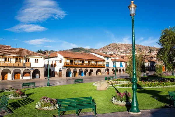 Plaza de Armas i Cuzco — Stockfoto