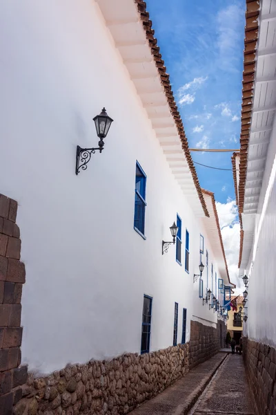 Narrow Colonial Street — Stock Photo, Image