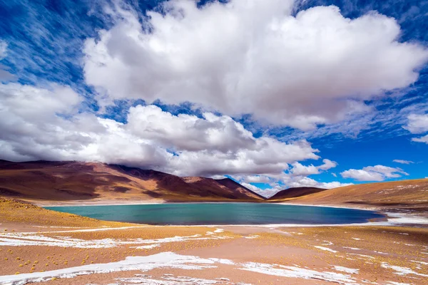 Lago Meniques in Cile — Foto Stock