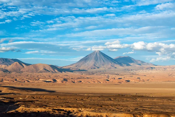 Pohled sopky Licancabur — Stock fotografie