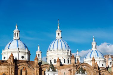 Cuenca Cathedral Domes clipart