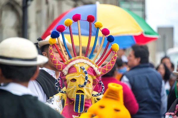 Festival de rua em Quito, Equador — Fotografia de Stock