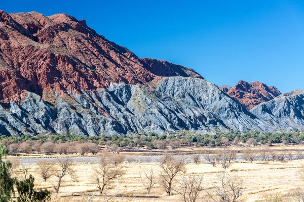 Green and Red Hills cerca de Tupiza, Bolivia — Foto de Stock