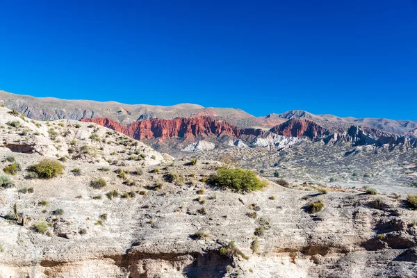 Barren pustyni krajobrazu w Boliwii — Zdjęcie stockowe