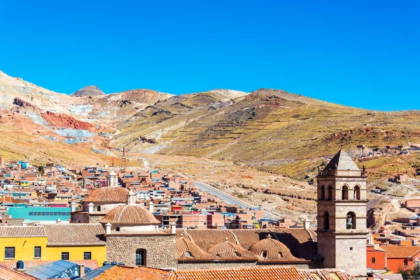Вид на Потоси, Боливия — стоковое фото