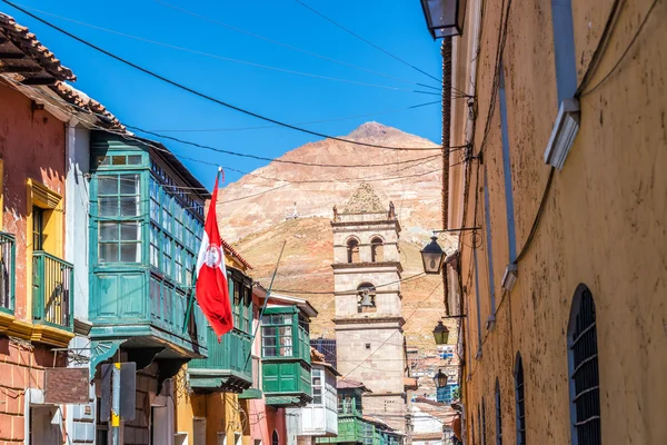 Potosi, Bolivia Street View — Stockfoto