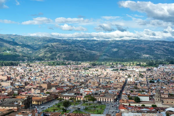 Cajamarca, peru stadtbild — Stockfoto