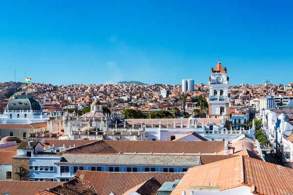 Sucre, Bolivya Cityscape — Stok fotoğraf