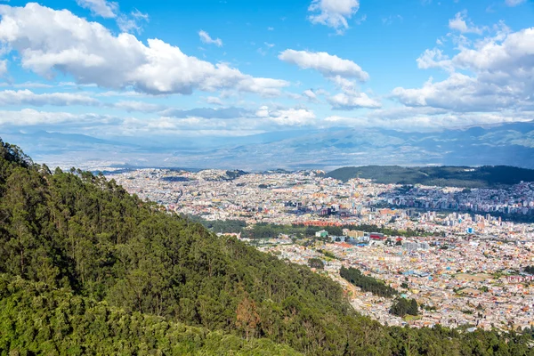 Panoráma města Quito — Stock fotografie