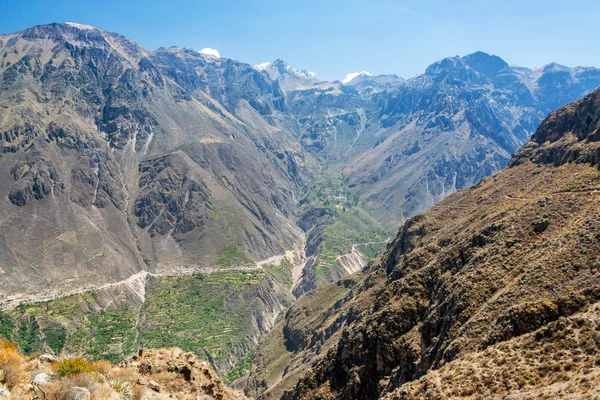 Vue spectaculaire sur le canyon — Photo